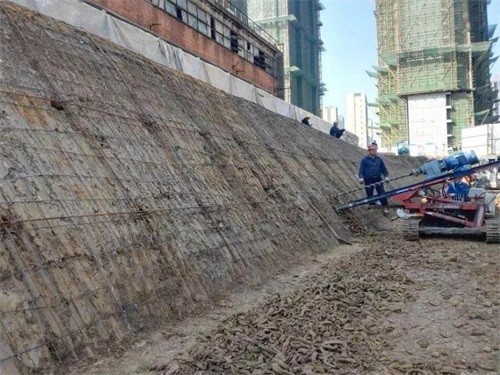 南郑建筑边坡支护